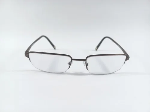Field And Stream FS035 DBN 59x20x150 Half Rims Eyeglass Frame Brown Used Cond #4 3
