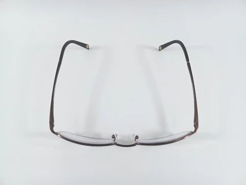 Field And Stream FS035 DBN 59x20x150 Half Rims Eyeglass Frame Brown Used Cond #4 4