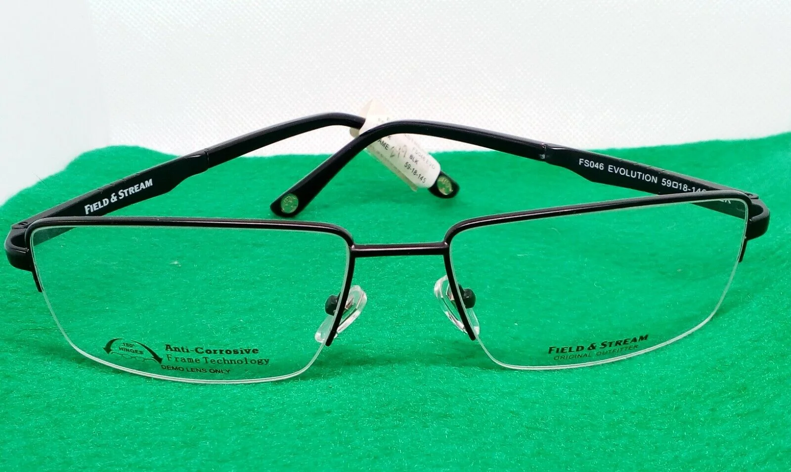 Field & Stream Eyewear Anti-Corrosive 59-18 FS04/LARGE & LITE/145mm MAKE OFFER!