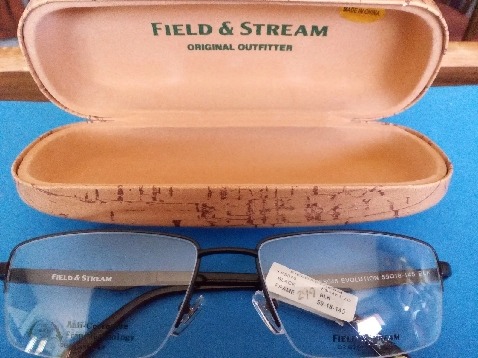 Field & Stream Eyewear Anti-Corrosive 59-18 FS04/LARGE & LITE/145mm MAKE OFFER! 2