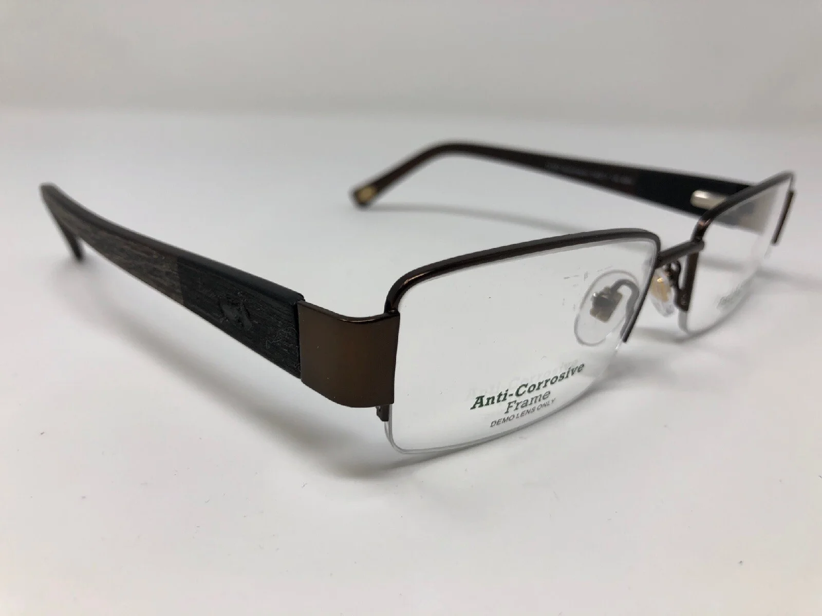 Field & Stream FS027 BRN Eyeglasses Frame 54-17-140 Brown Metal/Plastic 9457 2