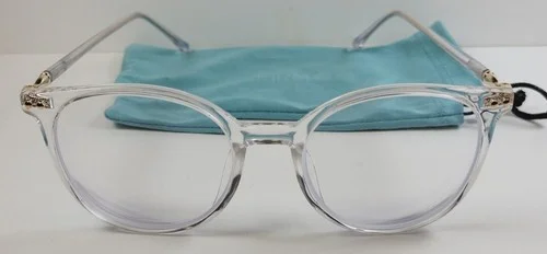 firmoo eyeglass frame 5939 52-18-148 in clear with demo lens