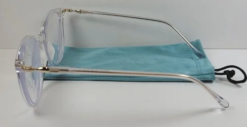 firmoo eyeglass frame 5939 52-18-148 in clear with demo lens 3