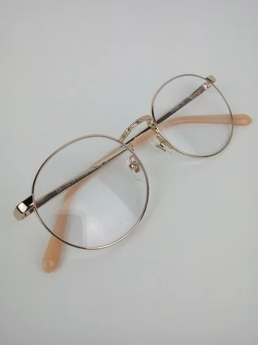 Firmoo Eyeglasses Frame OBU 3001A 51 20 143mm Round Gold Ornate Metal Bridge 3