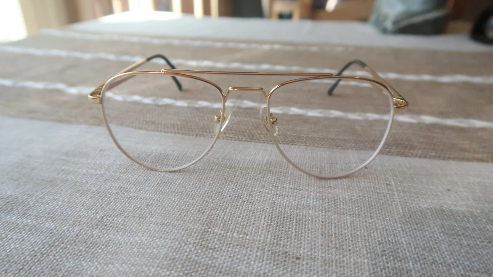 Firmoo Optical Gold Glasses Frames Only No Lenses YSL1230 50-20-138