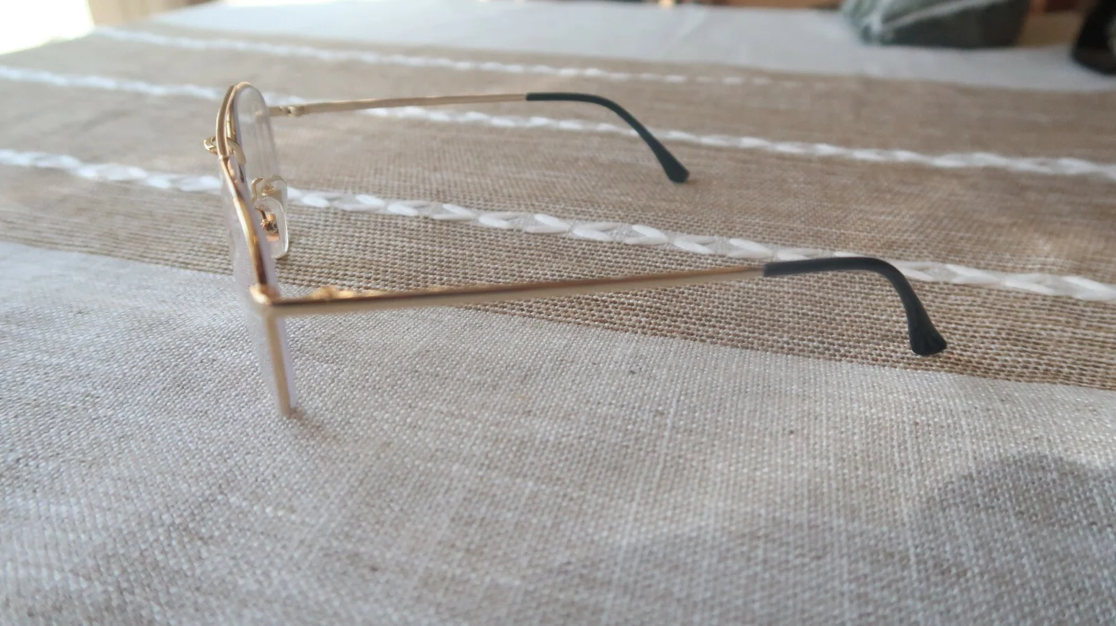Firmoo Optical Gold Glasses Frames Only No Lenses YSL1230 50-20-138 3