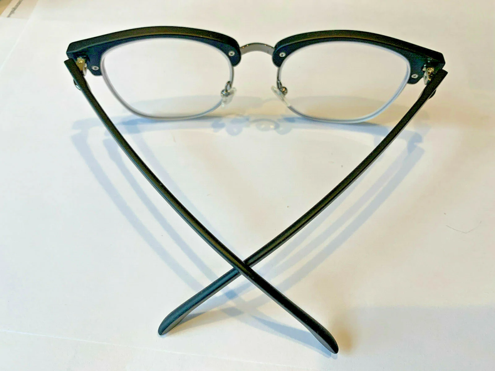 Firmoo Optical Prescription Glasses S1382 matte Blk Frames 55/20/150 2