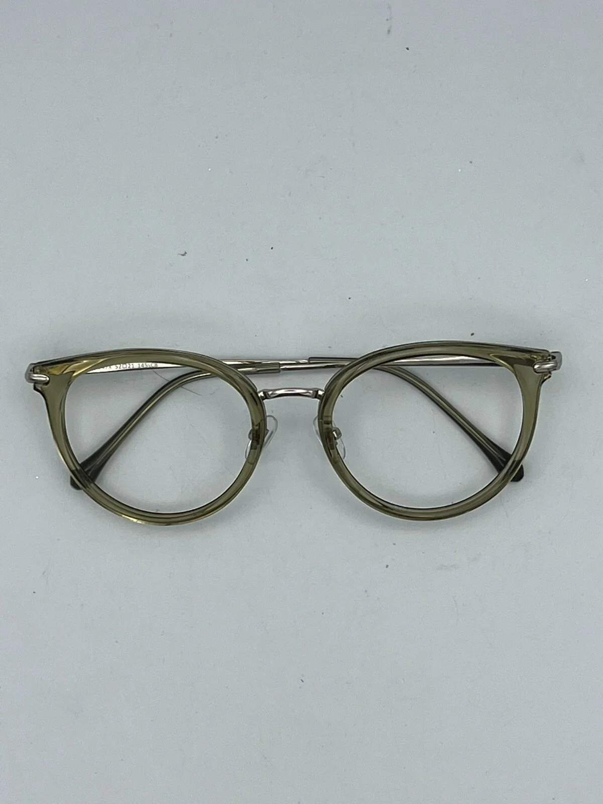 Firmoo S947x c8 57-21 Eyeglasses Metal And Plastic Combo