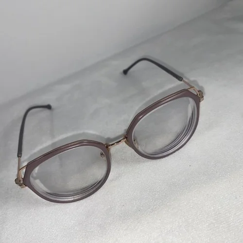 Firmoo S999X C04 Eyeglasses Sleek Roundish Frames w/ Dusty Rose 51[]19 144 Nice