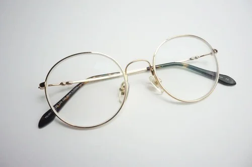 firmoo YSL366 Eyeglasses Glasses Optical Frame 50-20-143 C66 Full Rim Round gold