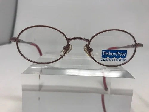 Fisher Price Cottony Candy Pink Flex Hinge Demo Lens Eyeglasses 38-15-105 W192 3
