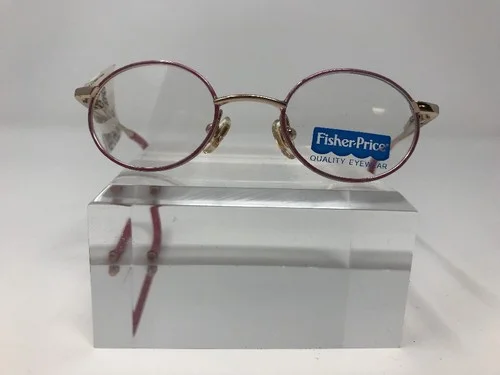 Fisher Price Quality Flex Hinge Demo Lens Pink Swirl 35-16-115 HB32 3
