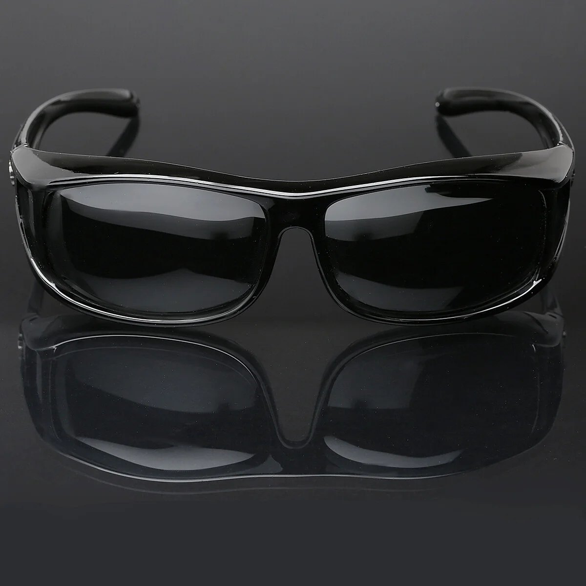 Fit Over Sunglasses with Side Shield Cover Over Prescription EyeGlasses 2
