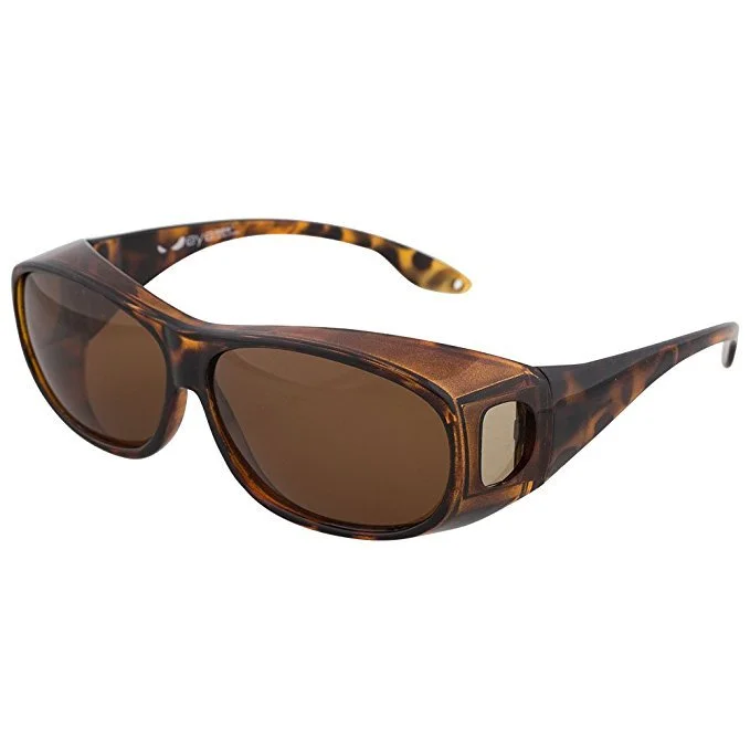 Fitover Sunglasses Polarized Lens Cover For Eyeglasses Reduce Glare & Shade Eyes 2