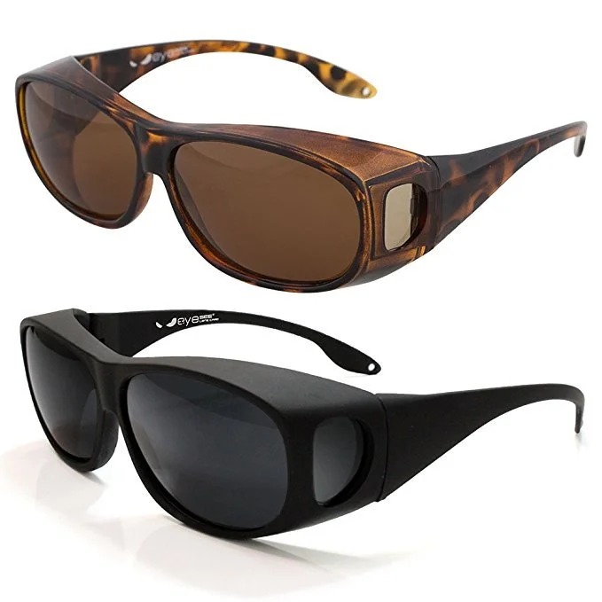 Fitover Sunglasses Polarized Lens Cover For Eyeglasses Reduce Glare & Shade Eyes 3