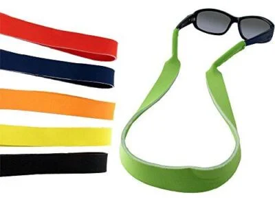 Flat Floating Eyeglass Retainer by Calabria Washable & Elastic Waterproof Medium