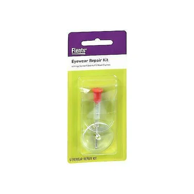 Flents Eyewear Repair Kit & Magnifier 4 Hinge Screw Sizes Fit Most Frame 1 ct 2