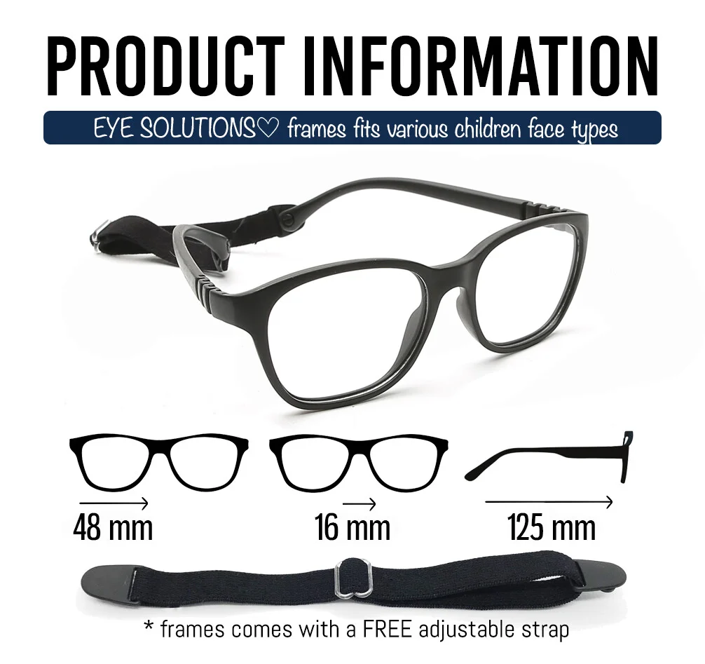 Flexible TR90 Child Eyeglass Frames Boys Girl Anti Blue Light Eye Glasses Kids Spectacle 0 Diopter Optic Prescription Frame