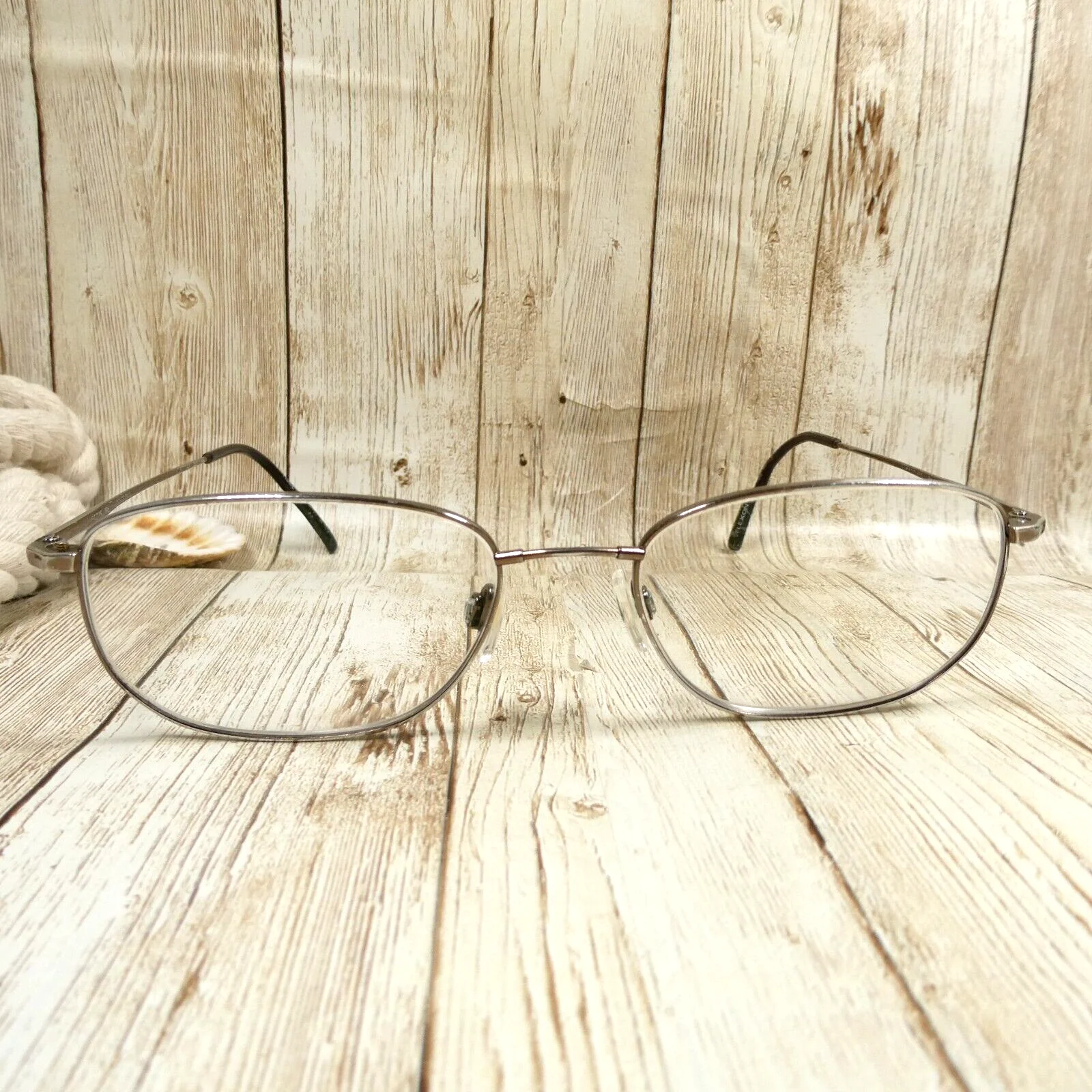 Flexon 600 by Marchon Silver Metal Eyeglasses FRAMES - 54-18-145 3