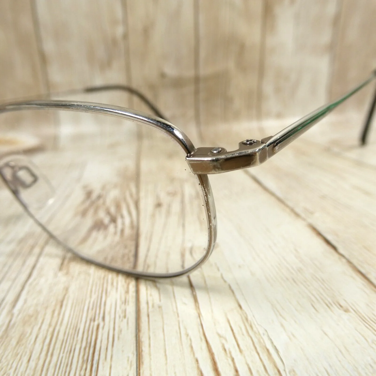 Flexon 600 by Marchon Silver Metal Eyeglasses FRAMES - 54-18-145 4