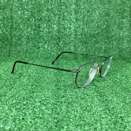 Flexon 600 Eyeglasses Frames Only Marchon Shiny Brown 54-18-145 Mens 2