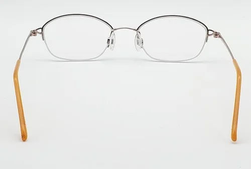 Flexon 651 blush titanium womens oval half rim 47x18 130 frames only eyeglasses 3