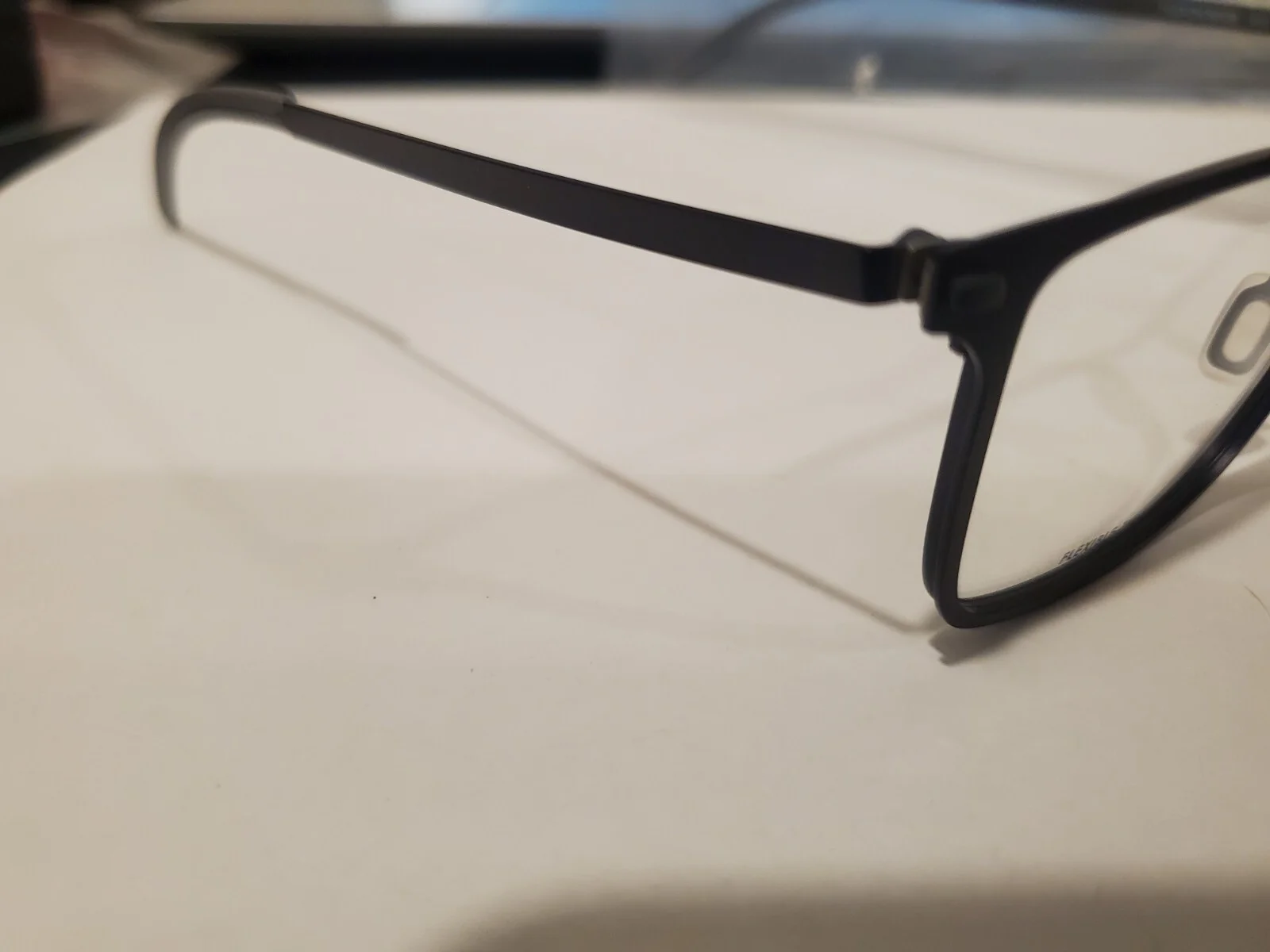 FLEXON B 2026 412 NAVY Flexible Titanium Eyeglasses 54mm/18 with Case NEW 4