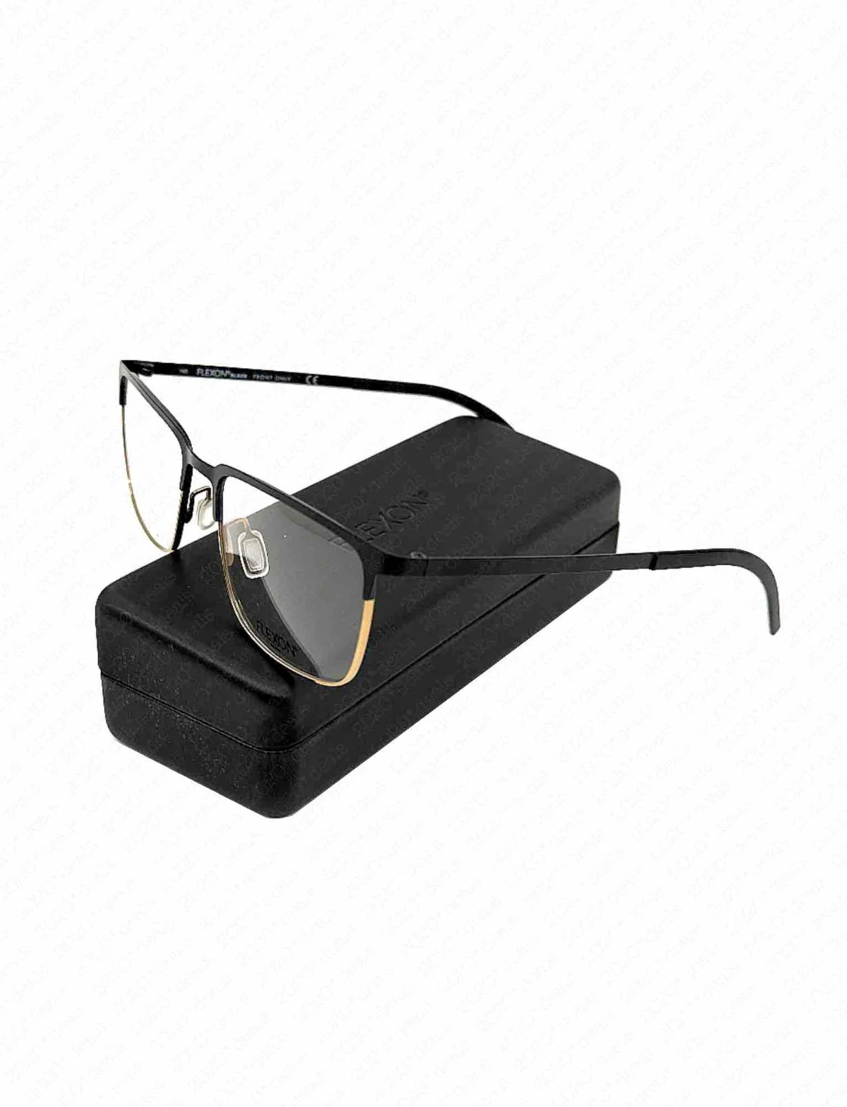 Flexon B2034 003 54mm Matte Black Copper Flexible Titanium Eyeglasses 54-18-145 2