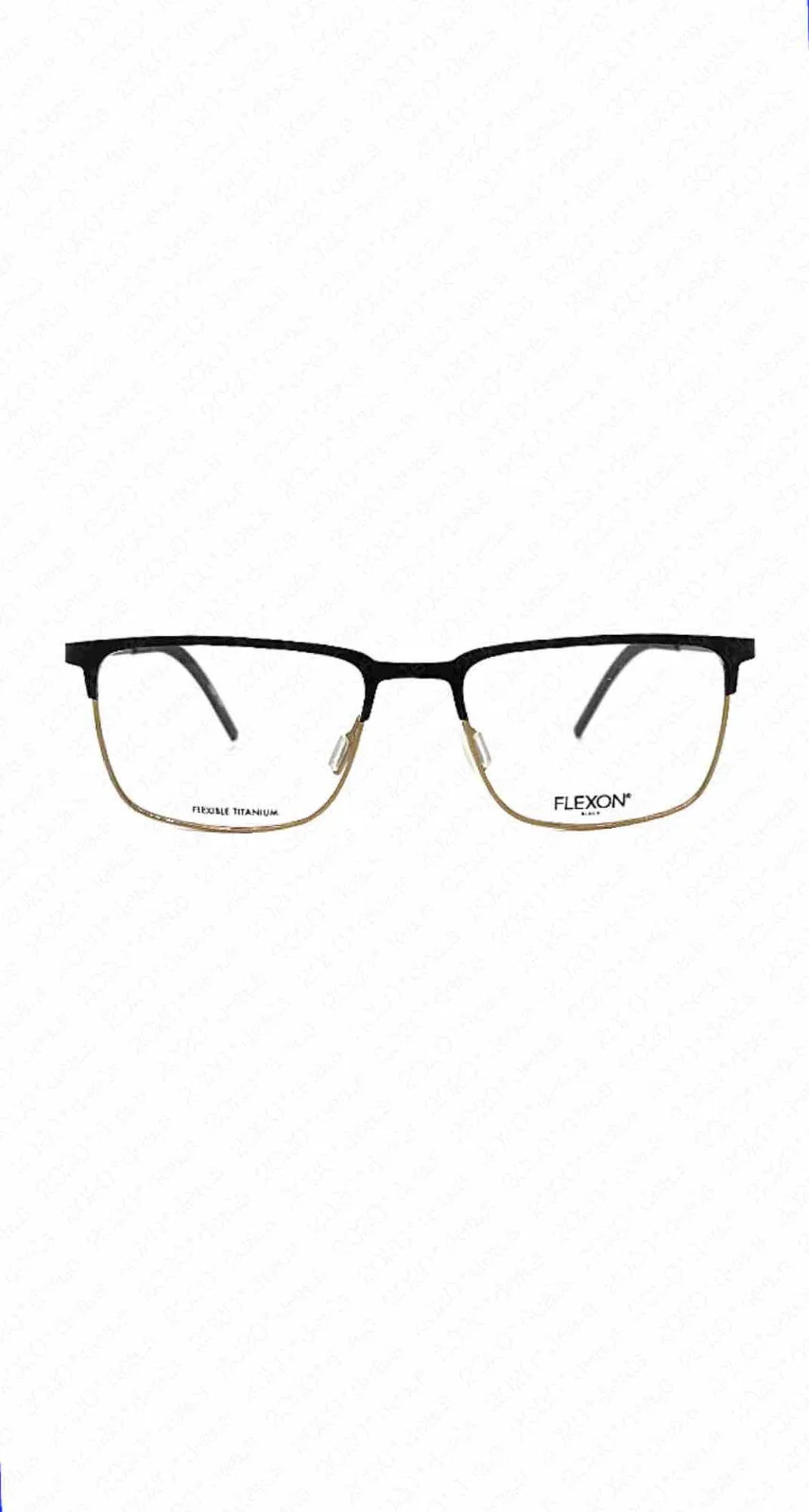 Flexon B2034 003 54mm Matte Black Copper Flexible Titanium Eyeglasses 54-18-145 3