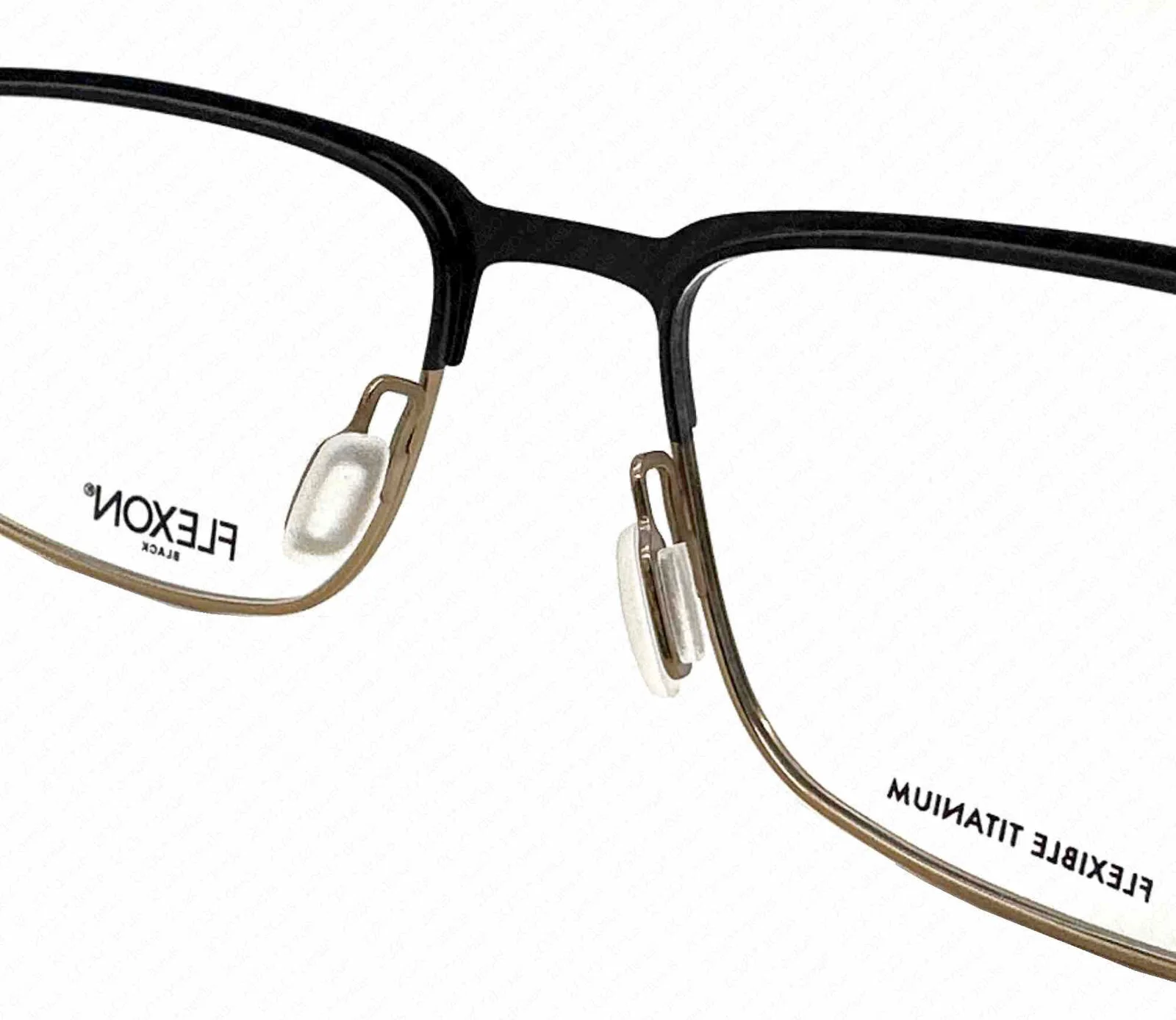 Flexon B2034 003 54mm Matte Black Copper Flexible Titanium Eyeglasses 54-18-145 4