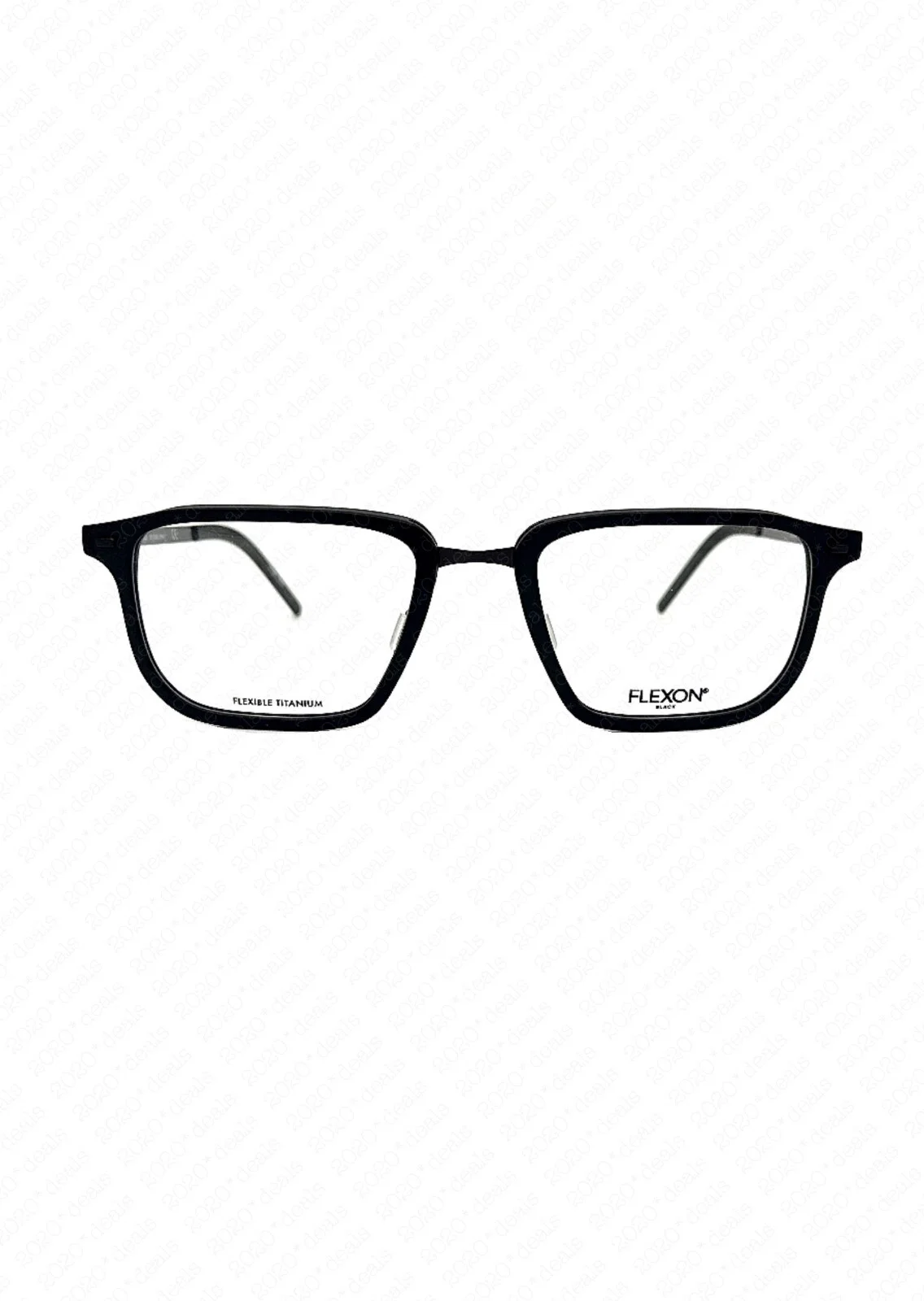 Flexon B2037 002 55mm Matte Black w/Demo Lenses Eyeglasses 55-22-145mm 3