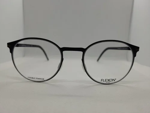 Flexon B2075 001 Eyeglasses Black 49-21-145 Flexible Titanium WITH CASE NEW