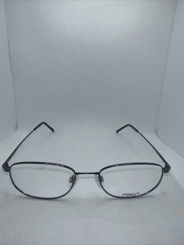 Flexon By Marchon 54/18 145 Gunmetal Men Eyeglass Frames Z9