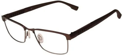 FLEXON E1110 210 Brown Flexible Titanium Eyeglasses 53/18/140MM NEW B30MM NEW