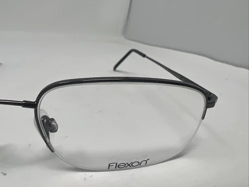 FLEXON Flexible Titanium 54/19 150 Gunmetal Men’s Eyeglass Frames Z36 2