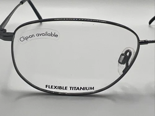 FLEXON Flexible Titanium 600 145 54/18 Gunmetal Men’s Frames Hh23 2