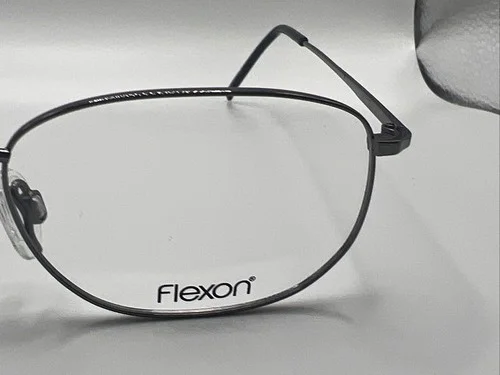 FLEXON Flexible Titanium 600 145 54/18 Gunmetal Men’s Frames Hh23 4