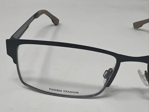 FLEXON Flexible Titanium E1048 210 55/17 145 Mens Bronze Eye Frames P102 4