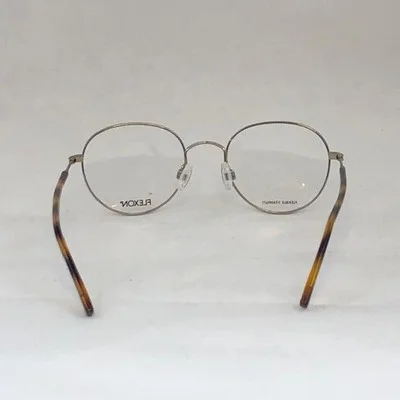 FLEXON H6010 710 TITANIUM EYEGLASSES COLOR GOLD 50-20-140 BRAND NEW 4