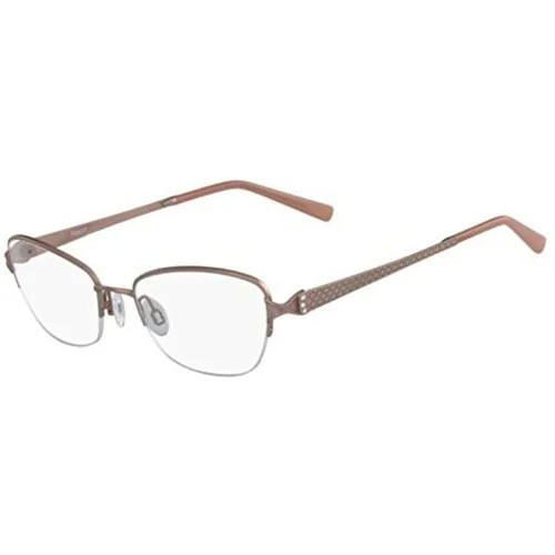 FLEXON LORETTA 241 Blush Camel FLEXIBLE TITANIUM Eyeglasses 51mm w/Flexon Case