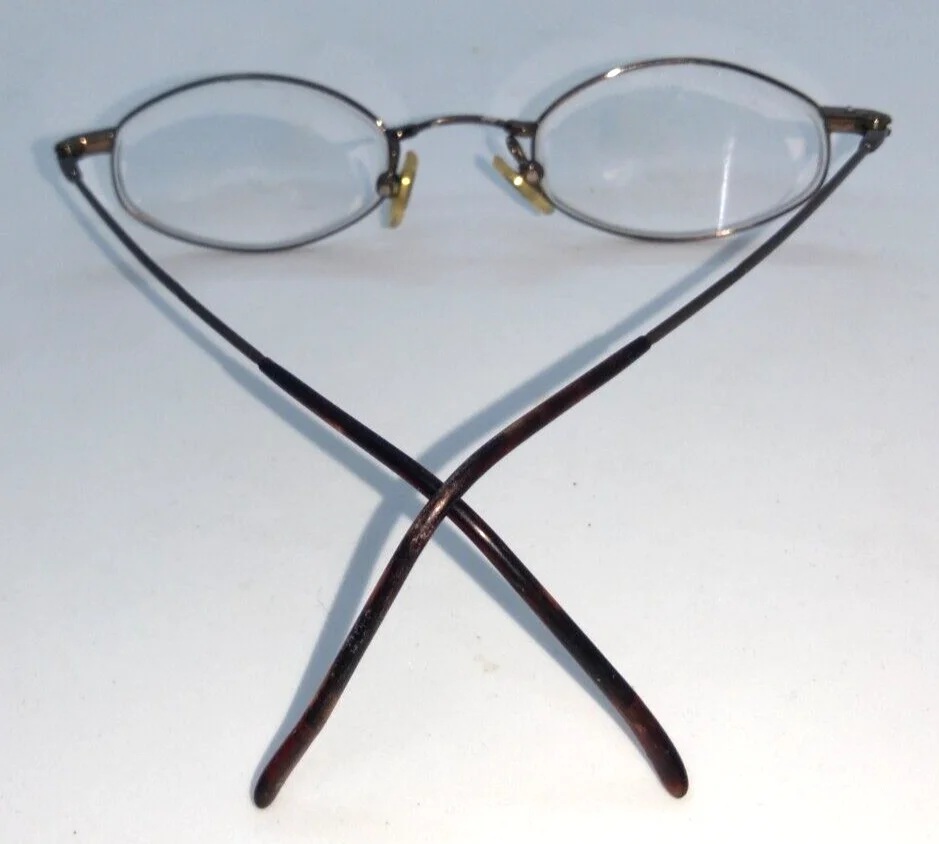 FLEXON Select by Marchon 1103 Shiny Brown Eyeglass Frames Japan Full Rim 3