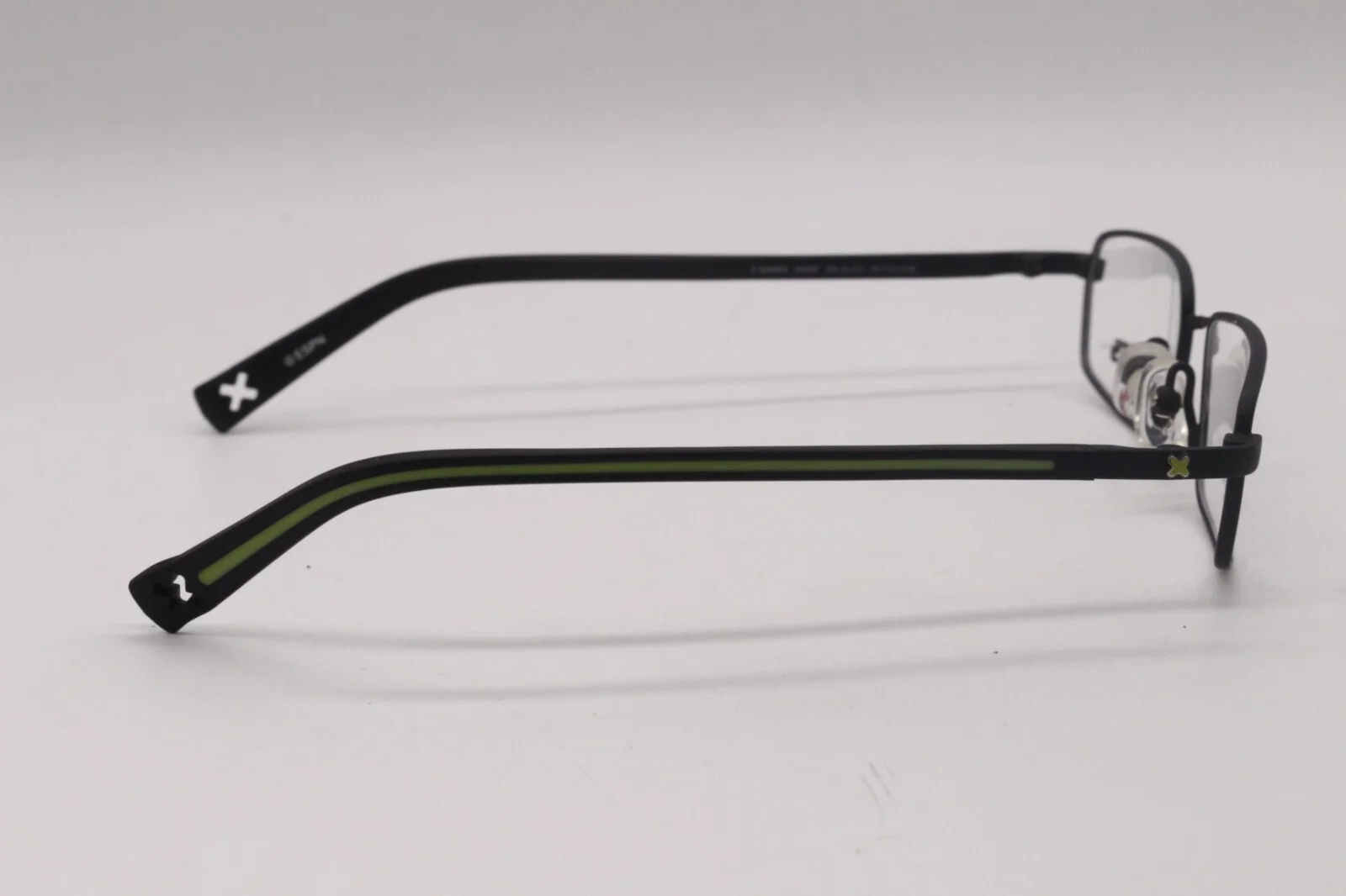 FLEXON X GAMES HAWK OIL SLICK BLACK AUTHENTIC FRAMES EYEGLASSES 49-18 3