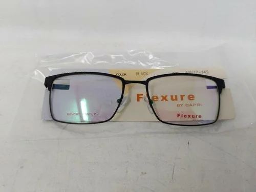 Flexure by Capri FX110 Unisex Glasses Frames 55-17-145 Black