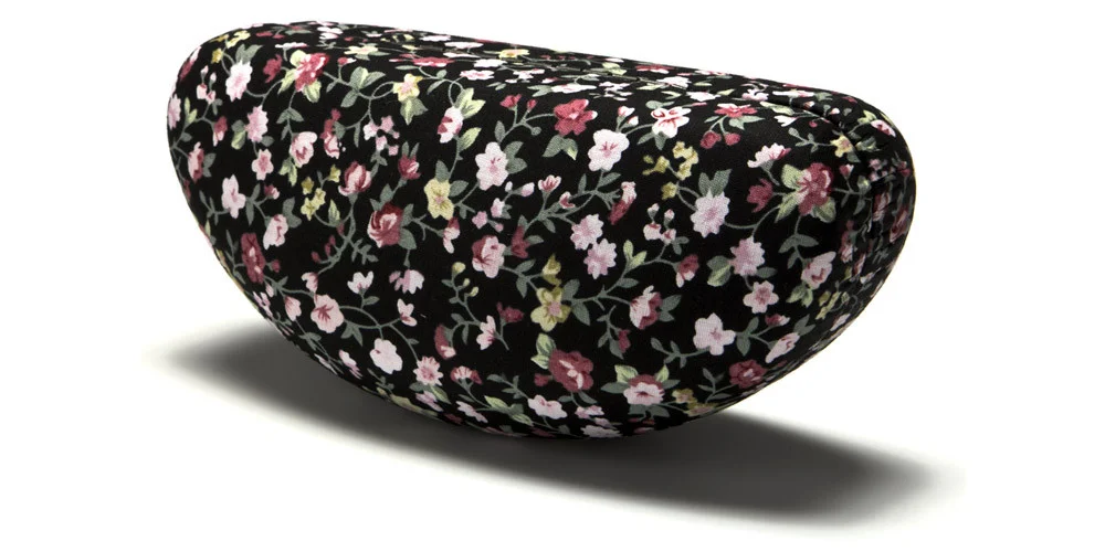 Floral Pattern Fabric Sunglasses/Eyeglass Case (CV805), assorted patterns, *NEW* 2