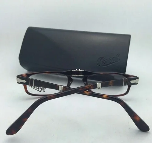 Folding PERSOL Rx-able Eyeglasses 2886-V 24 51-22 Havana Tortoise Frames w/Case 4