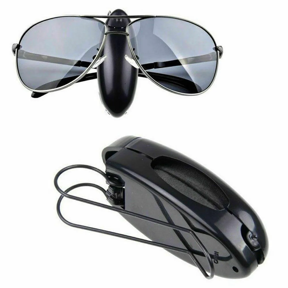 For Glasses Sunglasses Eyeglass Ticket Card 6PACK Car Auto Sun Visor Clip Holder 4
