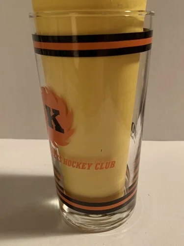 Fort Wayne Komets Turner Cup Champs Drinking Glass WOWO Radio 4