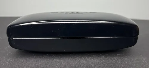 Fossil Black Hard Eyeglasses Case Felt Lining Rectangular Glasses Holder Logo 4