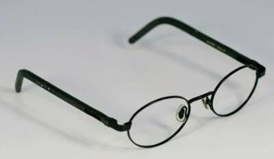 Fossil EDWIN Matte Black Metal Eyeglass Frames Designer Style Rx Eyewear 3