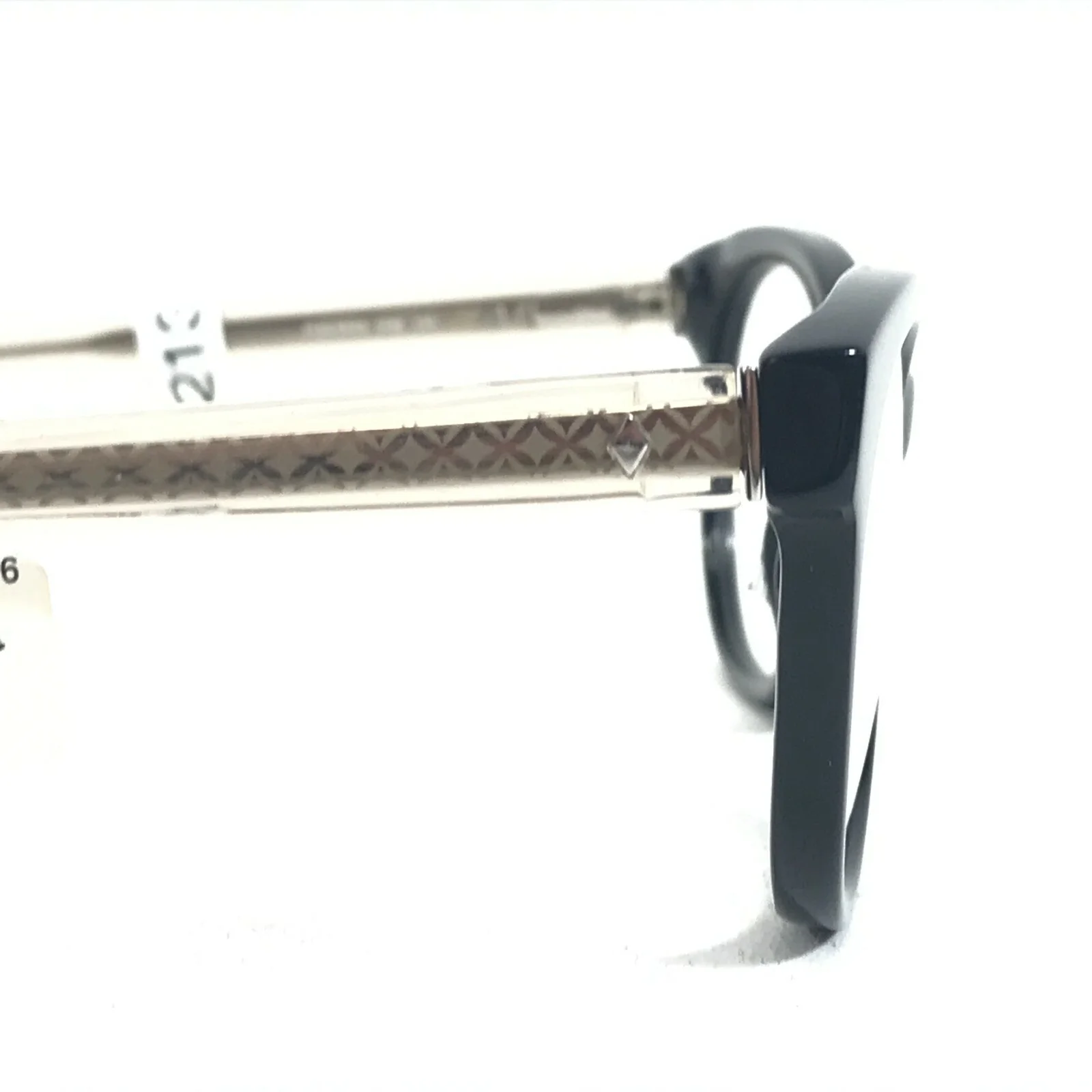 Fossil FOS6044 HIM Eyeglasses Frames Black Round Cat Eye Thick Rim 52-16-140 3